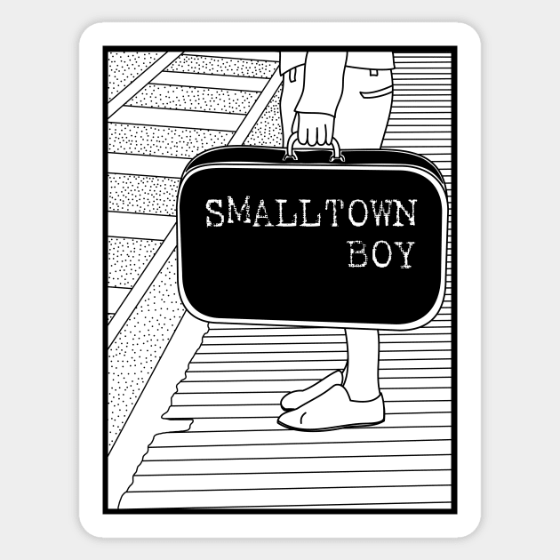 Bronski Beat - Smalltown Boy Sticker by JoannaPearson